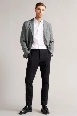 Ted Baker Rublow Black Yarn Dyed Blazer -TED BAKER Sales Store unnamed file 2827