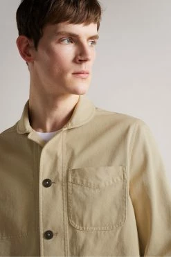 Ted Baker Ivel Cream Texture Block Jacket -TED BAKER Sales Store unnamed file 2839