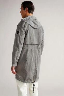 Ted Baker Grey Atrim Lightweight Parka Jacket -TED BAKER Sales Store unnamed file 2852