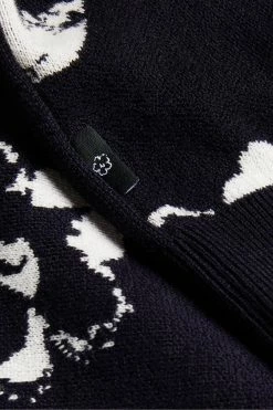 Ted Baker Navy Blue Sandsen Flower Graphic Crew Neck Jumper 11 Ted Baker Navy Blue Sandsen Flower Graphic Crew Neck Jumper -TED BAKER Sales Store unnamed file 2875