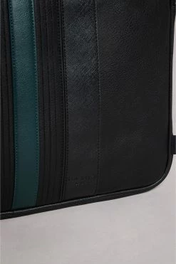 Ted Baker Nevver Black Striped Pu Document Bag -TED BAKER Sales Store unnamed file 290