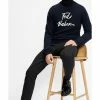 Ted Baker Blue Gowan Signature Crew Neck Sweater -TED BAKER Sales Store unnamed file 2904