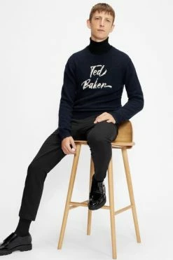 Ted Baker Blue Gowan Signature Crew Neck Sweater 13 Ted Baker Blue Gowan Signature Crew Neck Sweater -TED BAKER Sales Store unnamed file 2909