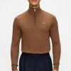 Ted Baker Brown Tooting Ls Core Half Zip Jumper 2 Ted Baker Brown Tooting Ls Core Half Zip Jumper -TED BAKER Sales Store unnamed file 2910