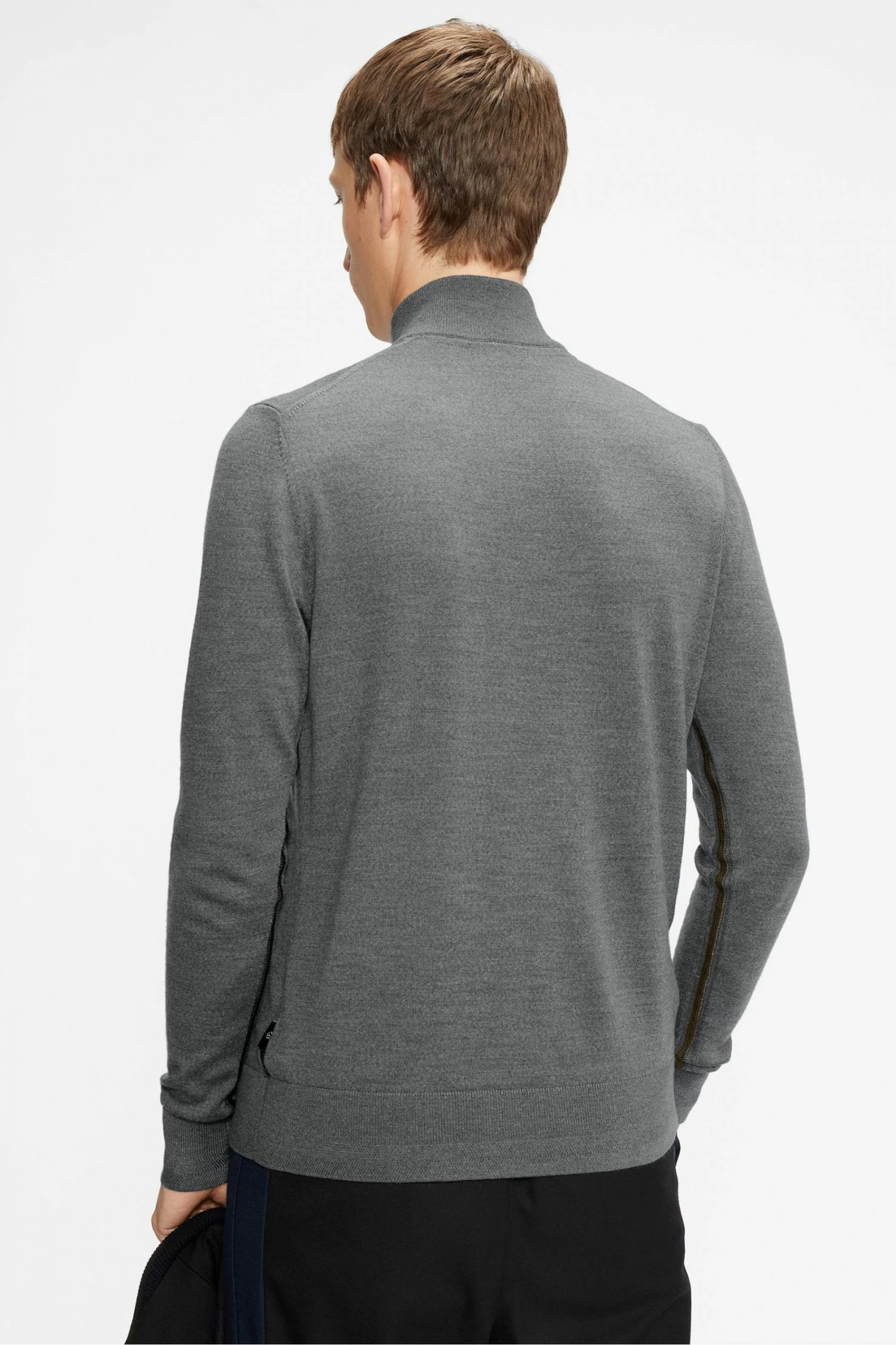 Ted Baker Grey Tooting Ls Core Half Zip 4 Ted Baker Grey Tooting Ls Core Half Zip - Image 2