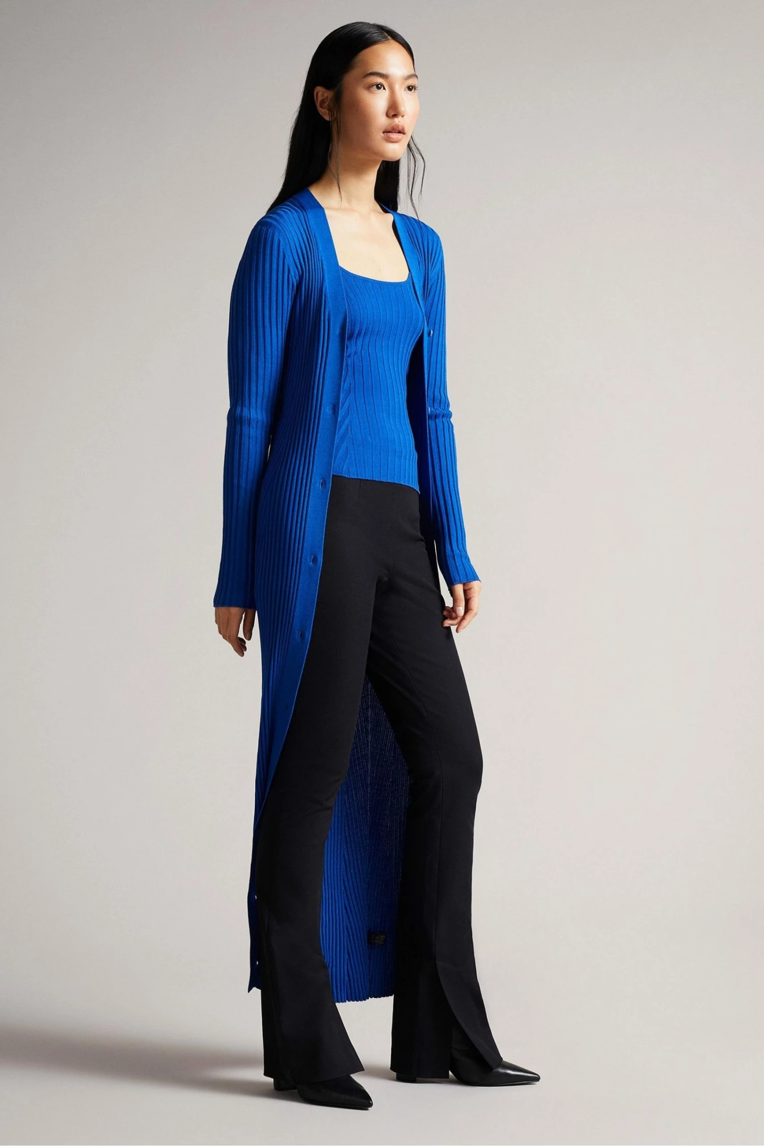 Ted Baker Blue Dakoti Open Back Detailed Knit Top 6 Ted Baker Blue Dakoti Open Back Detailed Knit Top - Image 4