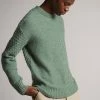 Ted Baker Green Brokhol Mixed Stitch Crew Neck Jumper 1 Ted Baker Green Brokhol Mixed Stitch Crew Neck Jumper -TED BAKER Sales Store unnamed file 2957