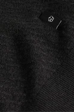 Ted Baker Knares Navy Textured Crew Neck Blue Jumper -TED BAKER Sales Store unnamed file 2966