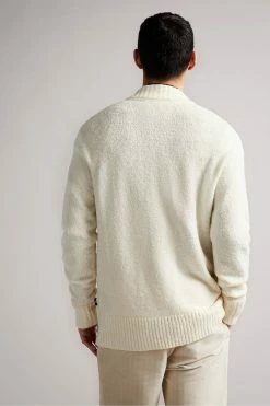Ted Baker Natural Welburn V-Neck Jumper -TED BAKER Sales Store unnamed file 2975