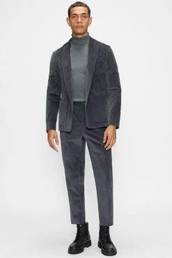 Ted Baker Grey Beckton Ls Core Roll Neck Jumper -TED BAKER Sales Store unnamed file 3013