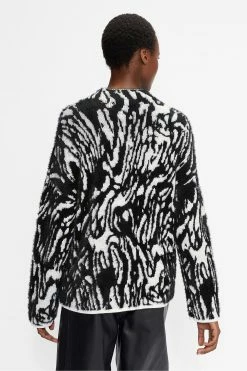 Ted Baker Black Zaidie Jacquard Sweater -TED BAKER Sales Store unnamed file 3018