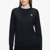 Ted Baker Blue Averiii Merino Edit Crew Neck Jumper -TED BAKER Sales Store unnamed file 3031