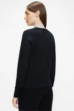 Ted Baker Blue Averiii Merino Edit Crew Neck Jumper -TED BAKER Sales Store unnamed file 3032