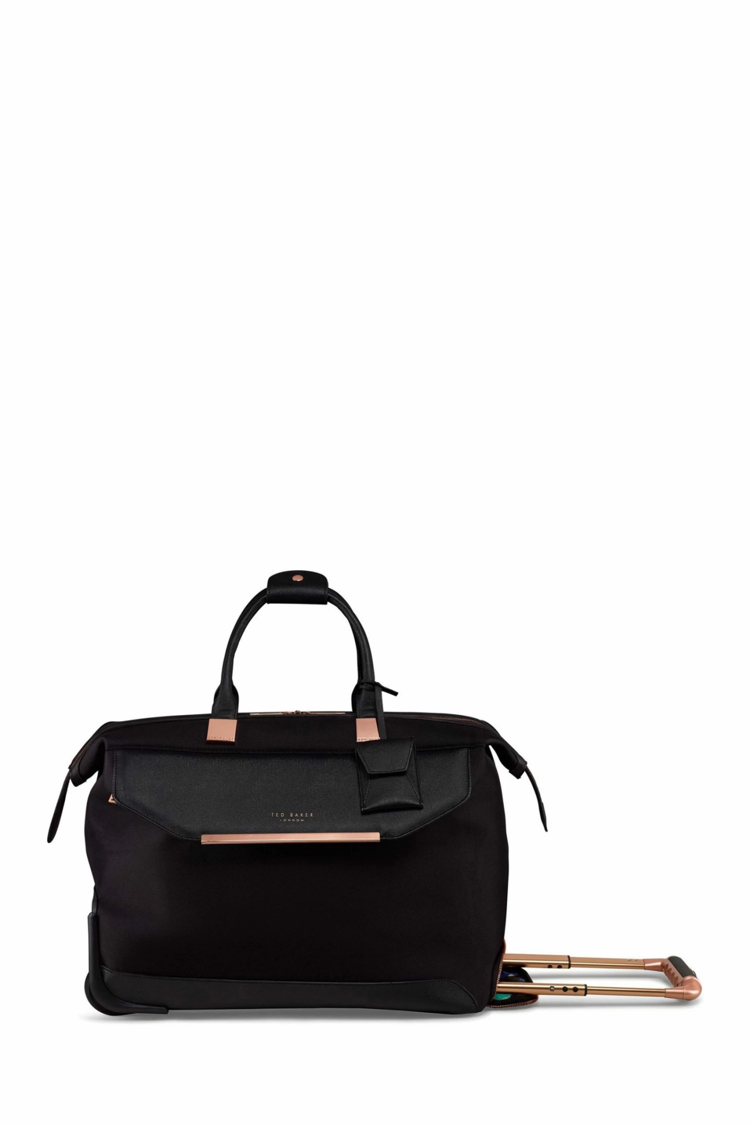 Ted Baker Black Trolley Weekend Bag 6 Ted Baker Black Trolley Weekend Bag - Image 4