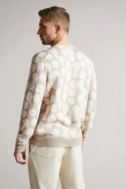 Ted Baker Falmerr Brown Mib Smiley Warm Intarsia Crew -TED BAKER Sales Store unnamed file 3073