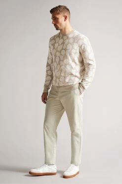 Ted Baker Falmerr Brown Mib Smiley Warm Intarsia Crew -TED BAKER Sales Store unnamed file 3075