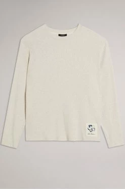 Ted Baker Natural Treyy Long Sleeved Ribbed Top 14 Ted Baker Natural Treyy Long Sleeved Ribbed Top -TED BAKER Sales Store unnamed file 3088