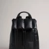 Ted Baker Janiey Black Pu Vertically Quilted Backpack -TED BAKER Sales Store unnamed file 309