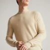 Ted Baker Chaplin Brown Cashmere Crew Neck Jumper -TED BAKER Sales Store unnamed file 3136