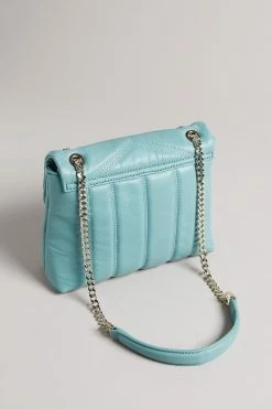 Ted Baker Mini Blue Leather Puffer Quilt Detail Xbody Bag 7 Ted Baker Mini Blue Leather Puffer Quilt Detail Xbody Bag -TED BAKER Sales Store unnamed file 318