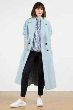 Ted Baker Blue Calya Seam Detail Trousers -TED BAKER Sales Store unnamed file 3191