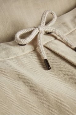 Ted Baker Natural Roydon Leyden Fit Herringbone Trousers -TED BAKER Sales Store unnamed file 3201