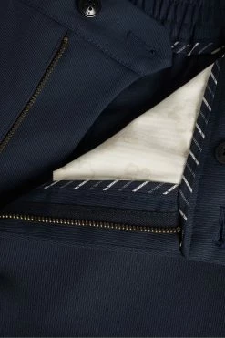 Ted Baker Blue Lopen Talbot Fit Heavy Twill Trousers -TED BAKER Sales Store unnamed file 3206