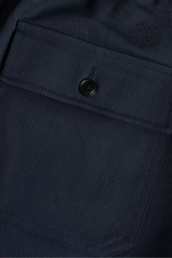 Ted Baker Blue Lopen Talbot Fit Heavy Twill Trousers -TED BAKER Sales Store unnamed file 3207