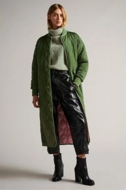 Ted Baker Black Vinala Barrel Leg Vinyl Trousers -TED BAKER Sales Store unnamed file 3219