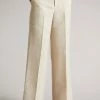 Ted Baker Darlont Ivory Floor Length Kick Flare Trousers -TED BAKER Sales Store unnamed file 3228
