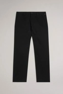 Ted Baker Black Dalham Leyden Fit Heavy Twill Trousers -TED BAKER Sales Store unnamed file 3237