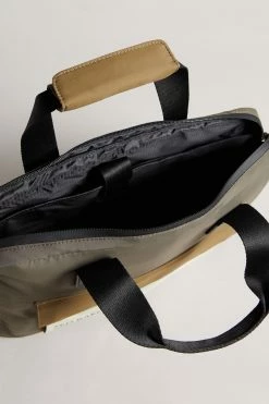 Ted Baker Freds Khaki Colourblock Document Bag -TED BAKER Sales Store unnamed file 324