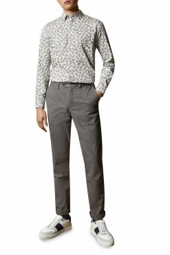 Ted Baker Grey Sincere Slim Fit Chinos -TED BAKER Sales Store unnamed file 3248
