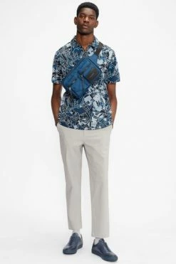 Ted Baker Grey Stilz Elasticated Waist Trousers -TED BAKER Sales Store unnamed file 3259