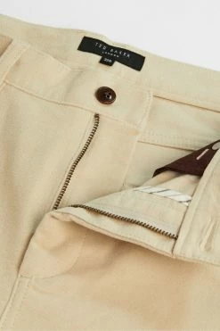 Ted Baker Cream Telscop Moleskin 5 Pocket Trousers -TED BAKER Sales Store unnamed file 3264