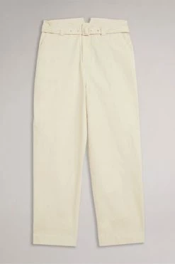 Ted Baker Nysse White Panelled Barrel Leg Trouser -TED BAKER Sales Store unnamed file 3273