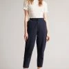 Ted Baker Nysse Blue Panelled Barrel Leg Trousers 1 Ted Baker Nysse Blue Panelled Barrel Leg Trousers -TED BAKER Sales Store unnamed file 3306
