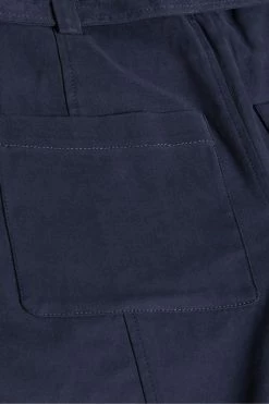 Ted Baker Nysse Blue Panelled Barrel Leg Trousers -TED BAKER Sales Store unnamed file 3310