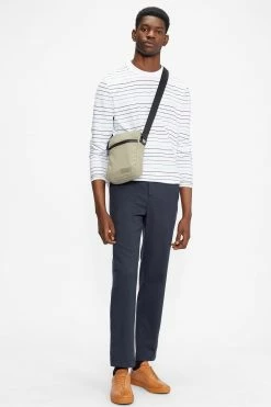 Ted Baker Julien Blue Plain Brushed Trousers -TED BAKER Sales Store unnamed file 3331