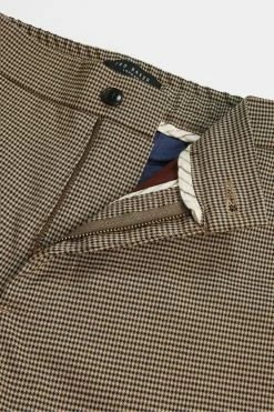 Ted Baker Brown Alioth Puppytooth Trousers 10 Ted Baker Brown Alioth Puppytooth Trousers -TED BAKER Sales Store unnamed file 3337