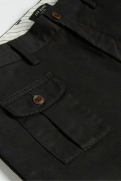 Ted Baker Black Kosmos Brushed Twill Tapered Trouser 12 Ted Baker Black Kosmos Brushed Twill Tapered Trouser -TED BAKER Sales Store unnamed file 3360