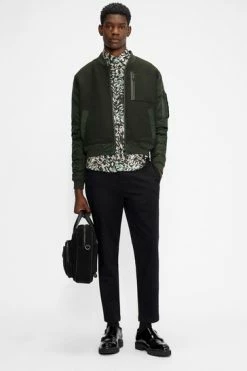 Ted Baker Black Kosmos Brushed Twill Tapered Trouser 13 Ted Baker Black Kosmos Brushed Twill Tapered Trouser -TED BAKER Sales Store unnamed file 3361