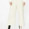 Ted Baker Elmah White Cropped Soft Flare Trousers -TED BAKER Sales Store unnamed file 3388