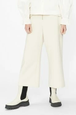 Ted Baker Elmah White Cropped Soft Flare Trousers 13 Ted Baker Elmah White Cropped Soft Flare Trousers -TED BAKER Sales Store unnamed file 3393