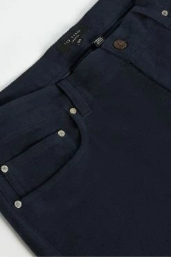 Ted Baker Blue Telscop Moleskin 5 Pocket Trousers 10 Ted Baker Blue Telscop Moleskin 5 Pocket Trousers -TED BAKER Sales Store unnamed file 3397