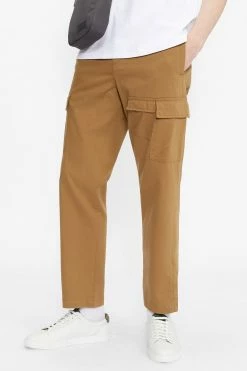 Ted Baker Brown Potery Multi Pocket Cargo Trousers