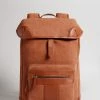 Ted Baker Tyson Dark Orange Suede T Backpack -TED BAKER Sales Store unnamed file 341