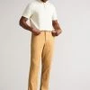 Ted Baker Brown Boxwel Camburn Fit Textured Trousers -TED BAKER Sales Store unnamed file 3425