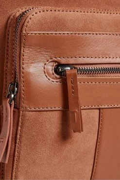 Ted Baker Tyson Dark Orange Suede T Backpack -TED BAKER Sales Store unnamed file 343