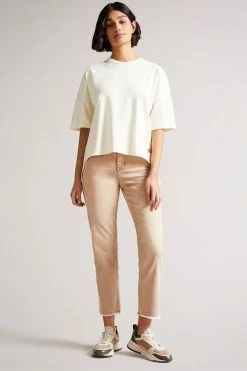 Ted Baker Khaki Green Tabbiy Magnolia Flower Chunky Trainers -TED BAKER Sales Store unnamed file 3446